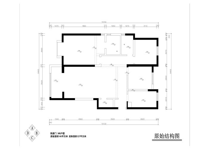 华润凯旋门美式户型图效果图