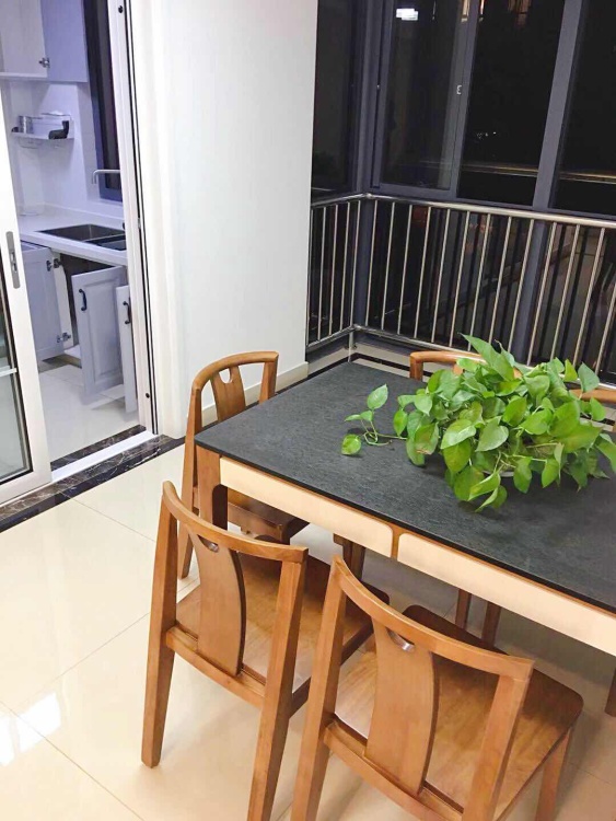 山水居现代简约餐厅效果图