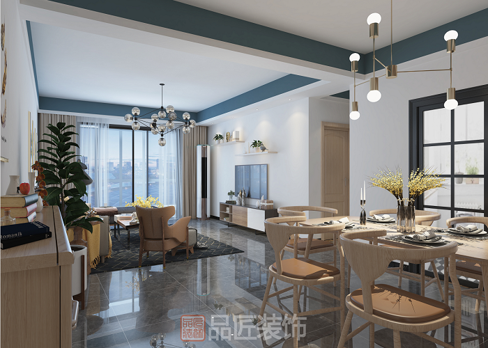 乐天花园北欧餐厅效果图