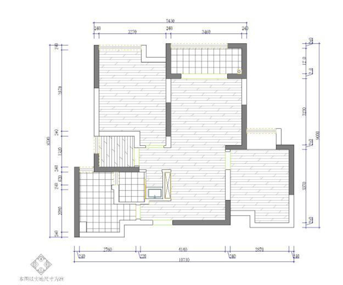 中铁滨湖名邸现代简约户型图效果图