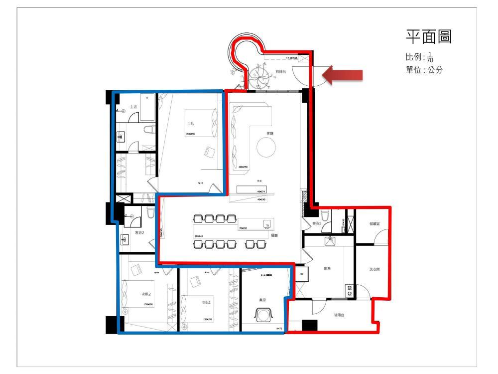 恒大绿洲现代简约户型图效果图