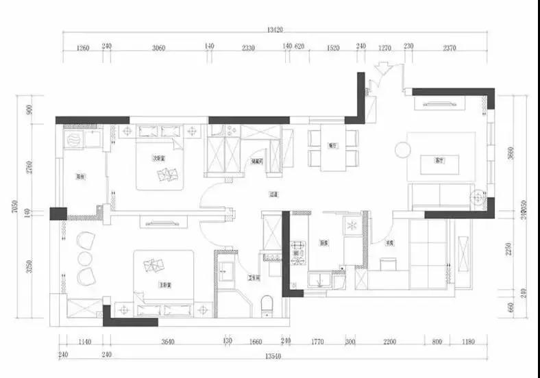 金融街官邸美式客厅效果图