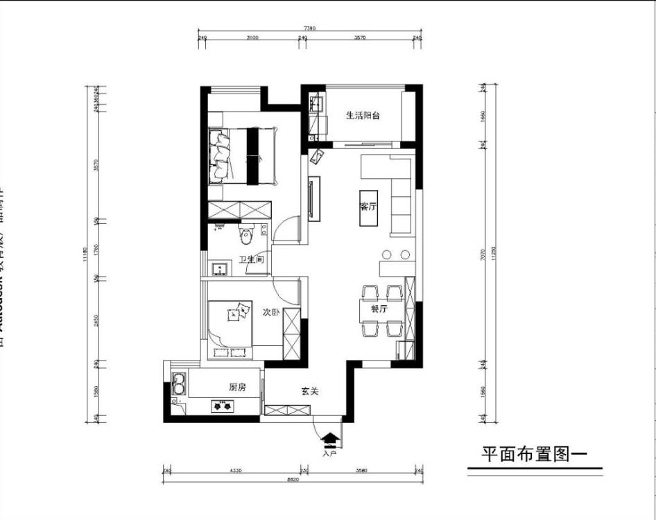 禹州天境美式户型图效果图