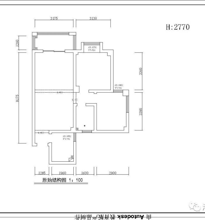 中环国际城现代简约户型图效果图