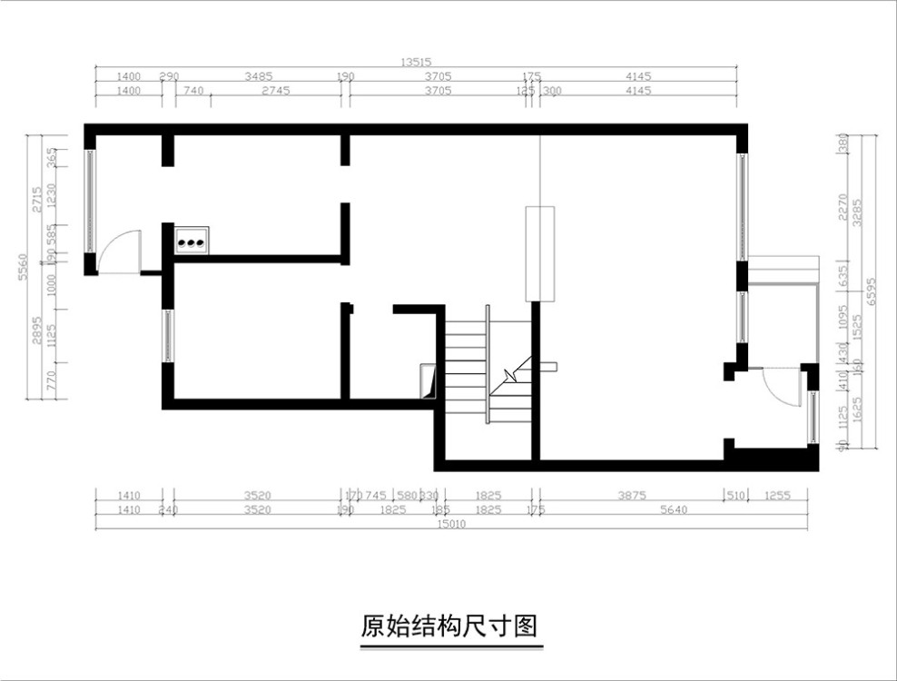 顺义区水木兰亭现代简约餐厅160平效果图