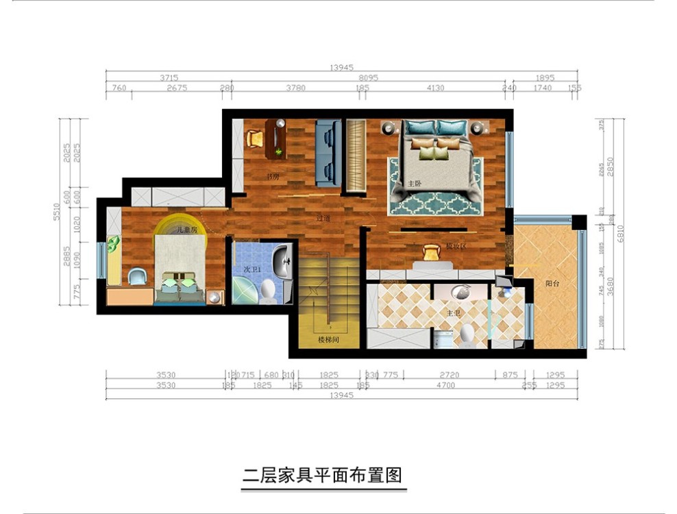 顺义区水木兰亭现代简约餐厅160平效果图