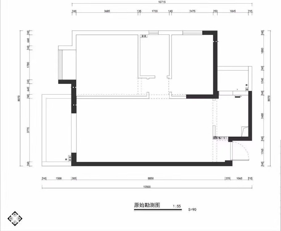 南城花园新古典客厅效果图