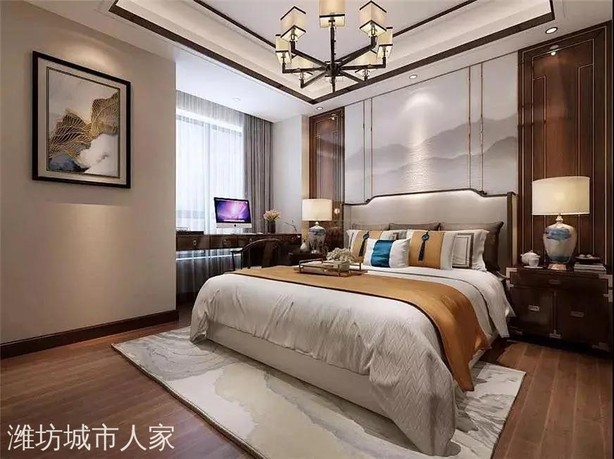 恒信·巴塞小镇新中式效果图