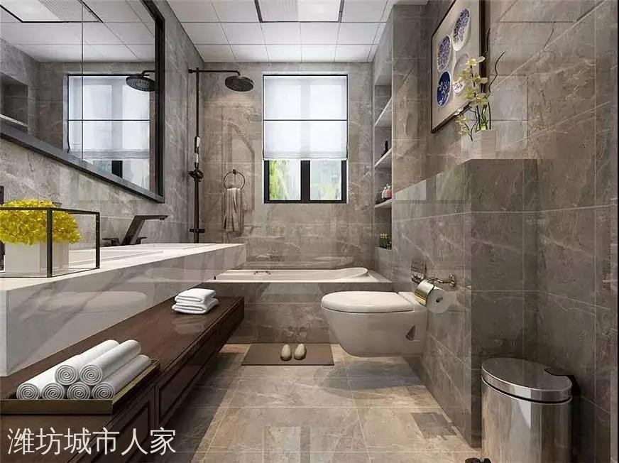 恒信·巴塞小镇新中式效果图