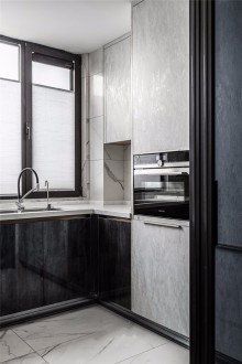 中建壹品澜郡(建设中)现代简约厨房效果图