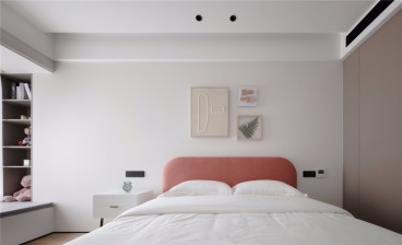 海伦堡汉江府现代简约卧室效果图