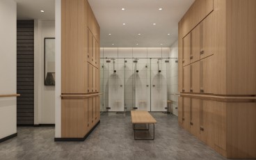 陕西省临潼疗养院现代简约效果图