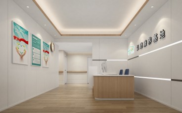 陕西省临潼疗养院现代简约效果图