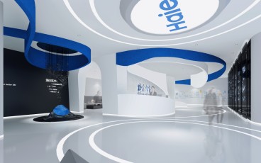 海尔专卖店现代简约效果图