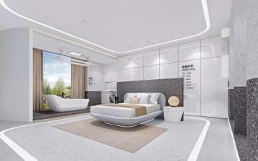 海尔专卖店现代简约效果图