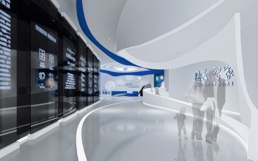 海尔专卖店现代简约效果图