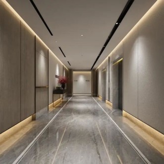 广州希尔顿逸林酒店现代简约效果图
