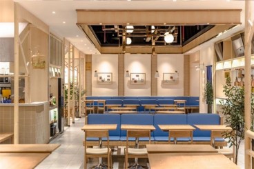 快餐(笕丁路店)现代简约效果图