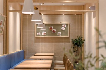 快餐(笕丁路店)现代简约效果图