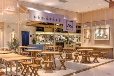 快餐(笕丁路店)现代简约效果图