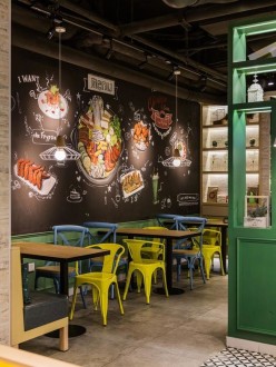 thefrypan韩式料理现代简约效果图