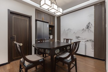 北环路社区新中式餐厅实景