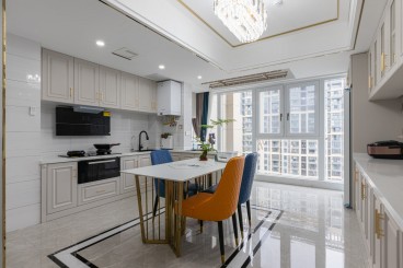 盛世江城美式餐厅效果图