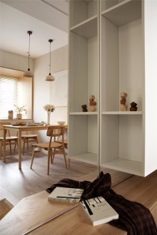 电建地产·洺悦御府(建设中)现代简约餐厅效果图