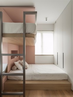 电建地产·洺悦御府(建设中)现代简约卧室效果图