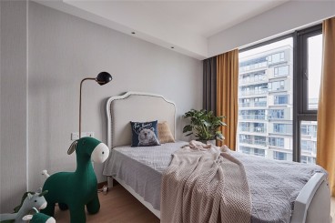 武地华发·时光(建设中)时尚混搭卧室效果图
