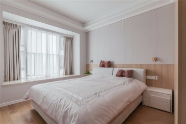 中建壹品澜悦(建设中)现代简约卧室效果图
