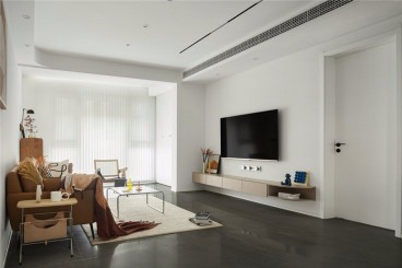 中建壹品澜郡(建设中)现代简约客厅效果图