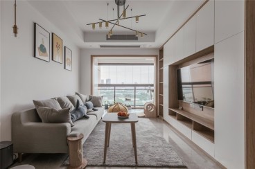 远洋心汉口日式客厅效果图