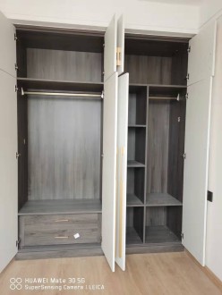 康城花园东区5号楼2单元2004室现代简约卧室效果图