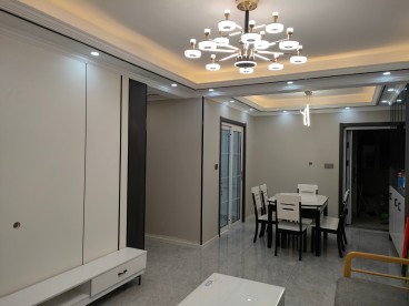 明光·中辰一品现代简约客厅效果图