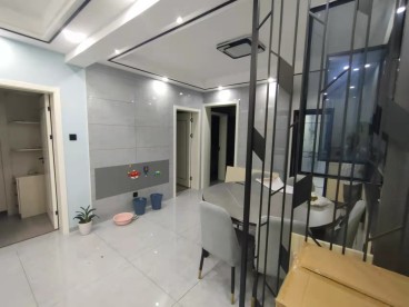 鸿联·玫瑰园现代简约餐厅效果图