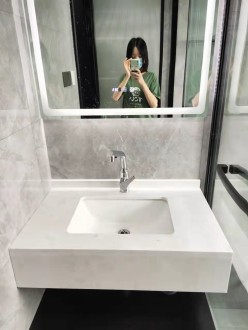 民邦槐荫东岸1期现代简约卫生间效果图