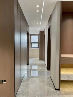 汇泉西悦城现代简约客厅效果图