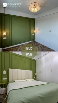 梧桐花园法式风格卧室效果图