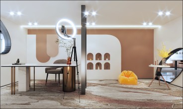 星光耀广场2期B座现代简约效果图