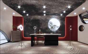 星光耀广场2期B座现代简约效果图