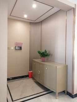 环球·掌舵西区新中式玄关效果图