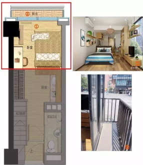 蓝湾现代简约卧室效果图