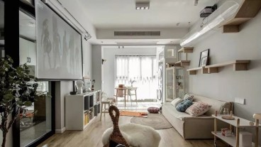 临沂市现代简约客厅效果图