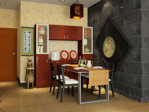 雅致新中式餐厅设计大全