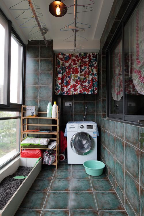 地中海阳台装修效果图