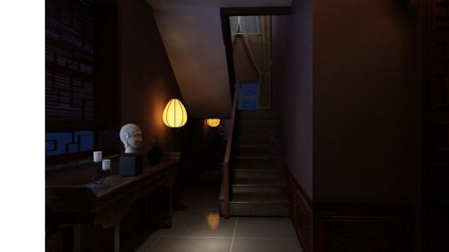 古风玄关设计