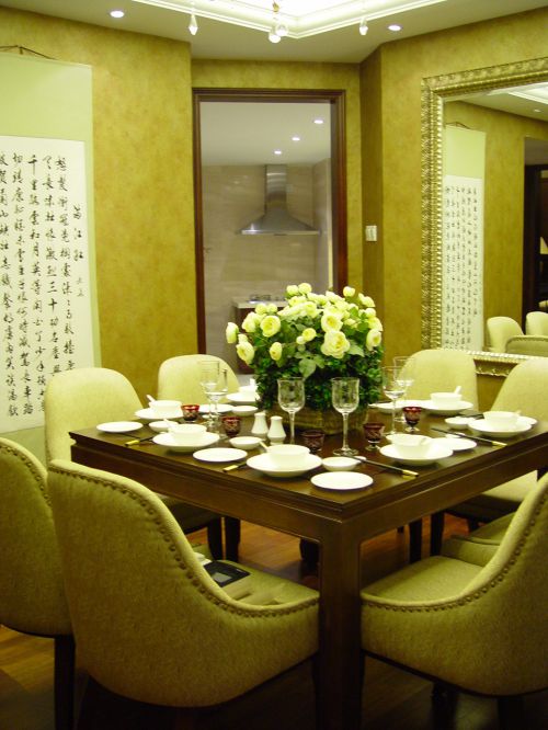 中式餐厅效果图