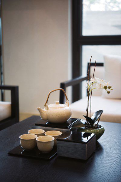中式喝茶室装修效果图