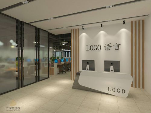 深圳宝安办公室装修设计案例-汇聚创新园-广深艺建设